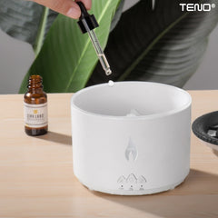 Difuzor Aromaterapie Elegant cu LED în 2 Culori — Relaxare și Umidificare 🌿💡