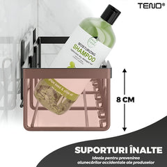 Set 2 Rafturi pentru Baie din Oțel Inoxidabil — Organizare Elegantă 🛁✨