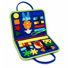 Carte Educațională Interactivă Montessori cu Activități Diverse — Distracție și Învățare! 📚✨