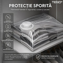 Sacul de Vidat pentru Îmbrăcăminte și Pilote 70x100 cm — Protecție Waterproof 🚀💧