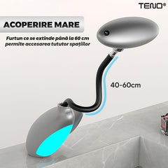 Baterie Chiuvetă cu Cap Retractabil și Iluminare LED — Eleganță Modernă 💧✨