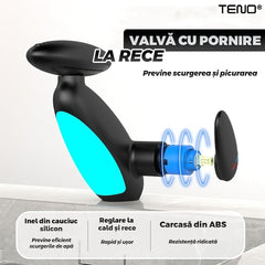 Baterie Chiuvetă Baie cu Iluminare LED și 4 Tipuri de Jet — Stil Modern 🛁✨