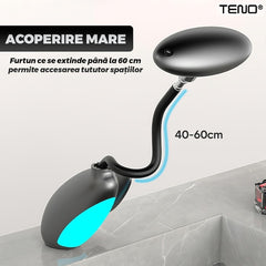 Baterie Chiuvetă Baie cu Iluminare LED și 4 Tipuri de Jet — Stil Modern 🛁✨