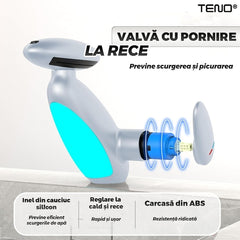 Baterie Chiuvetă Baie cu LED și 4 Tipuri de Jet — Design Modern & Funcțional 🌊✨