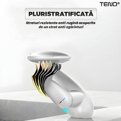 Baterie Chiuvetă Baie cu LED și 4 Tipuri de Jet — Design Modern & Funcțional 🌊✨