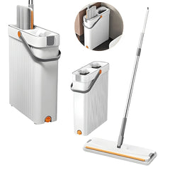Set Mop și Galeată Modernă cu Inox — Curățenie Ușoară și Rapidă 🧼✨