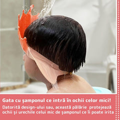 Palarie de Baie Regală pentru Copii — Protecție Maximă împotriva Șamponului 👑💦