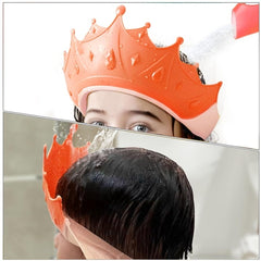 Palarie de Baie Regală pentru Copii — Protecție Maximă împotriva Șamponului 👑💦