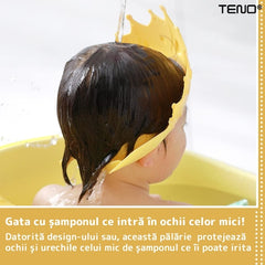 Palarie de Baie pentru Copii Forma Coroană - Protecție Răcoritoare 🏖️👑
