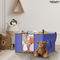 Cutie de Depozitare Pliabilă cu Fereastră Transparentă — Spațiu Maxim pentru Organizare 📦💙