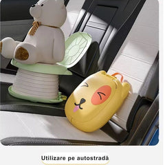 Olita Portabila Pliabilă cu Design Amuzant — Confort pentru Micuți 🐶✨