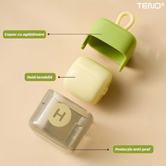 Rola Mini Antiscame Reutilizabilă cu Silicon Lavabil — Curățare Eficientă! 🧼✨