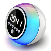Ceas deșteptător Multifuncțional cu Bluetooth și RGB - Trezire Relaxantă 🌈⏰