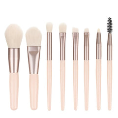 Set 8 Pensule Mini pentru Machiaj Profesional — Eleganță și Precizie ✨💄