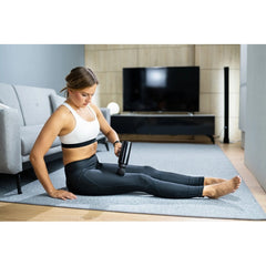 Aparat de Masaj Tip Pistol cu 4 Capete Interschimbabile — Relaxare Instantanee! 💪✨