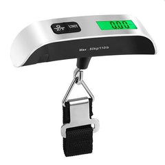 Cântar Digital pentru Bagaje 50kg, Ecran LCD Verde — Călătorește Fără Griji ✈️🧳