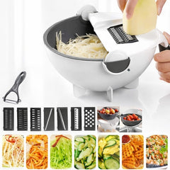 Răzătoare Multifuncțională cu Bol pentru Prespălare — Tăiere Rapidă și Eficientă 🥗🔪