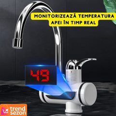 Robinet Electric Instant cu LED și Filtru — Apă Caldă Instant 🛁✨