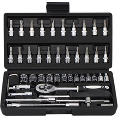 Set Scule Multifuncționale cu 46 Piese — Gata de Orice Provocare! 🔧✨