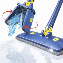 Mop Telescopic cu Stoarcere Integrată — Curățenie Simplificată! 🧹✨