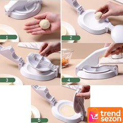 Formă de Patiserie pentru Colțunași și Ravioli — Porții Perfecte! 🍽️✨