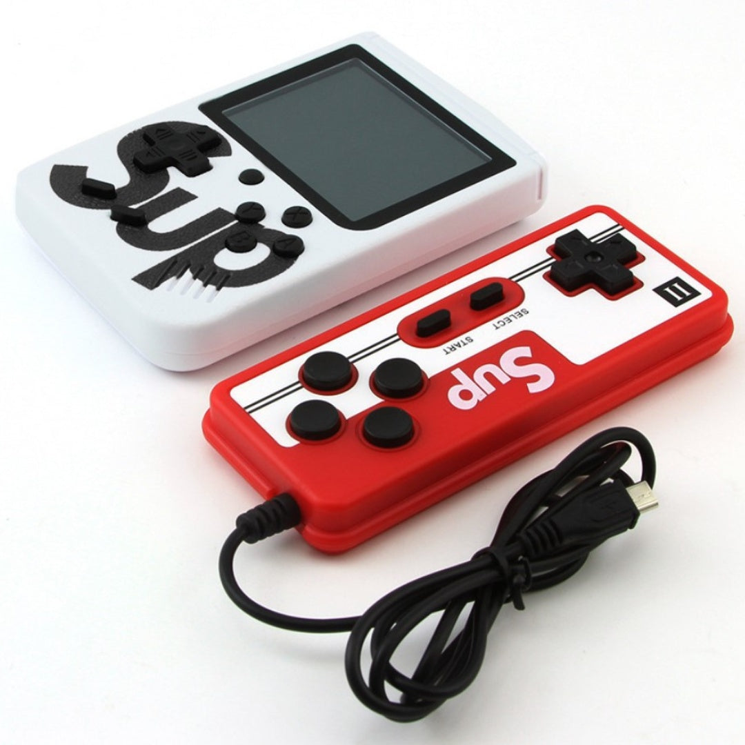 Mini Consolă Retro Portabilă cu 400 Jocuri — Distracție Clasică pentru Toată Familia! 🎮✨