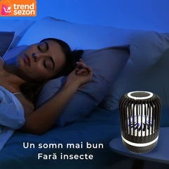 Lampa Anti-Insecte cu LED UV și USB — Serenitate în Fiecare Seară 🦟✨