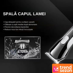 Aparat de Tuns Fără Fir cu Stand Elegant — Precizie Profesională ✂️✨