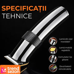 Aparat de Tuns cu Lame de Precizie Ergonomic — Tuns Rapid și Confortabil ✂️✨