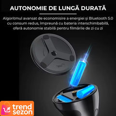 Suport Telefon Portabil cu Trepied Reglabil 360° — Ideal pentru Creatori 📸🎥