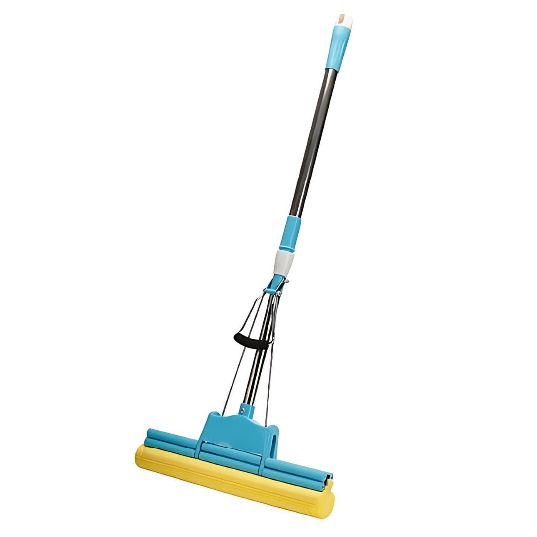 Mop cu Storcător și Coada Telescopică 88-105 cm — Curățare Rapidă și Eficientă 💦✨