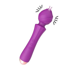 Vibrator Tip Bagheta Cu Silicon Premium — Stimulare Exterioară Intensă 💖✨