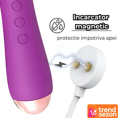 Vibrator Tip Bagheta Cu Silicon Premium — Stimulare Exterioară Intensă 💖✨