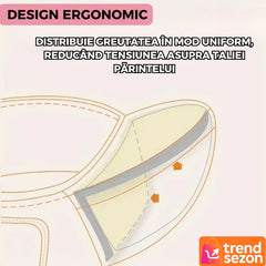 Suport Port-Bebe Ergonomic cu Centură Ajustabilă — Confort Maxim pentru Părinți 💕👶