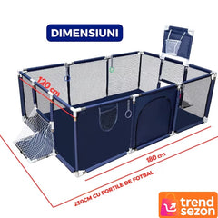 Tarc Siguranță pentru Copii cu Design Ergonomic — Spațiu de Joacă Ideal! 🎉🧸
