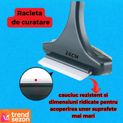 Racletă din Cauciuc pentru Curățare Rapidă 46 x 15 cm — Strălucire Fără Urme ✨🧼