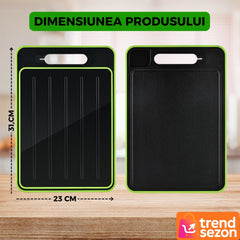 Tocator de Bucătărie 4 în 1 cu Suprafață de Dezghețare Rapidă — Gătește Fără Efort! 🍽️✨