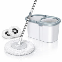 Set Mop Rotativ cu Galeată și Cap Microfibra — Curățare Eficientă! 🧹✨