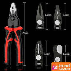 Set Multifuncțional 5 în 1 din Oțel cu Design Ergonomic — Versatilitate Maximă 🛠️✨