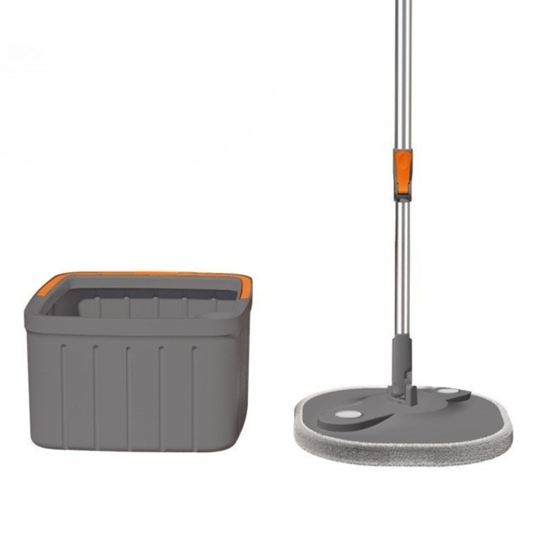 Mop Rotativ cu Galeata și Stoarcere Automată — Curățenie Rapidă! 🧼✨