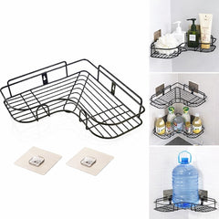 Suport de Duș Triunghiular cu Montaj pe Perete — Economisește Spațiu! 🛁📦