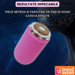 Aparat de Ras Portabil USB Roz — Îngrijire Rapidă și Elegantă 🌸✨