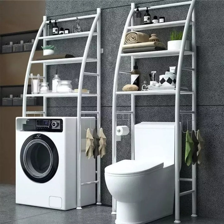 Organizator Multifuncțional pentru Baie și Toaletă — Economisește Spațiu! 🚀🛁