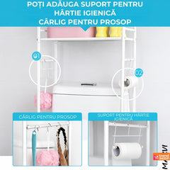 Organizator Multifuncțional pentru Baie și Toaletă — Economisește Spațiu! 🚀🛁