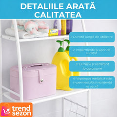 Organizator Multifuncțional pentru Baie și Toaletă — Economisește Spațiu! 🚀🛁