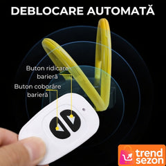 Blocator Parcare Electric cu Telecomandă — Protejează-ți Locul de Parcare 🚗🔒