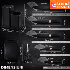 Set Ustensile Bucătărie 19 Piese Silicon & Bambus — Îți Transformă Gătitul! 🍳✨