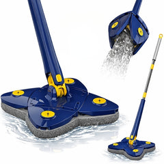 Mop cu Cap Stea 360° Telescopic — Curățare Rapidă și Eficientă! 🧼✨
