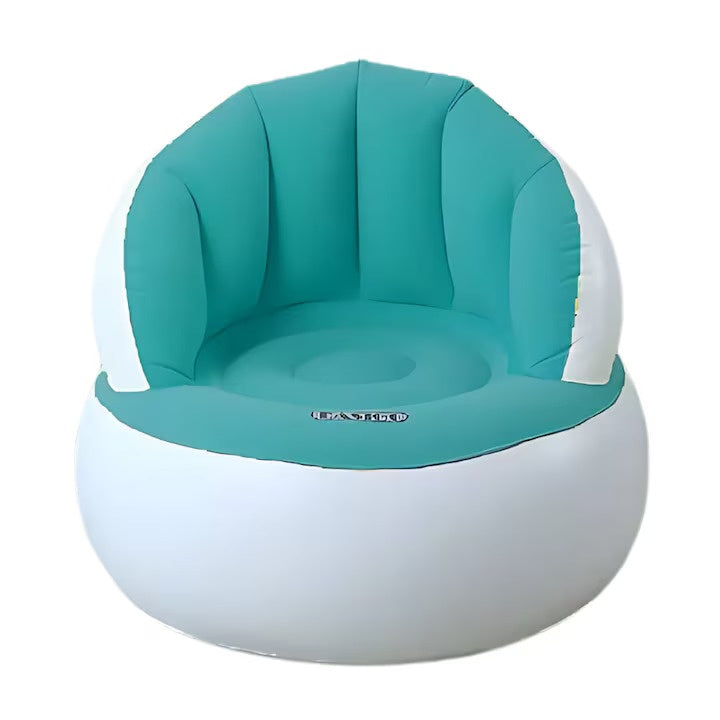 Fotoliu Gonflabil Confortabil cu Pompa Inclusă — Design Modern Turcoaz 💨💚