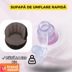 Scaun Gonflabil Modern cu Pompa Inclusă — Confort pentru Orice Spațiu 🛋️✨